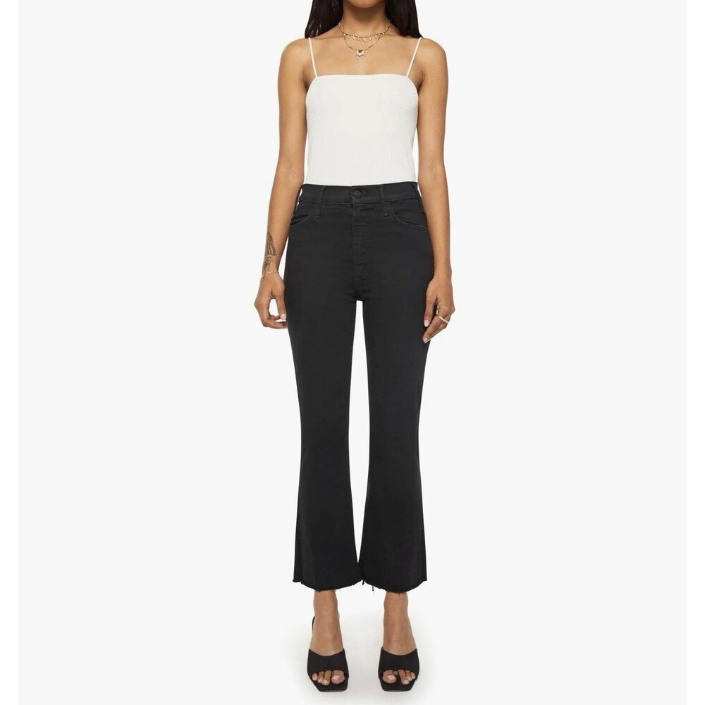 MOTHER PETITES The Lil Hustler Ankle Fray In Not Guilty Wash Size 25 EUC